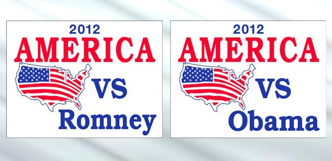 pic of political signs by Graphic Images
