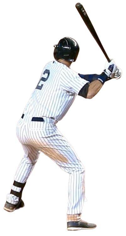 Derek Jeter's batting stance