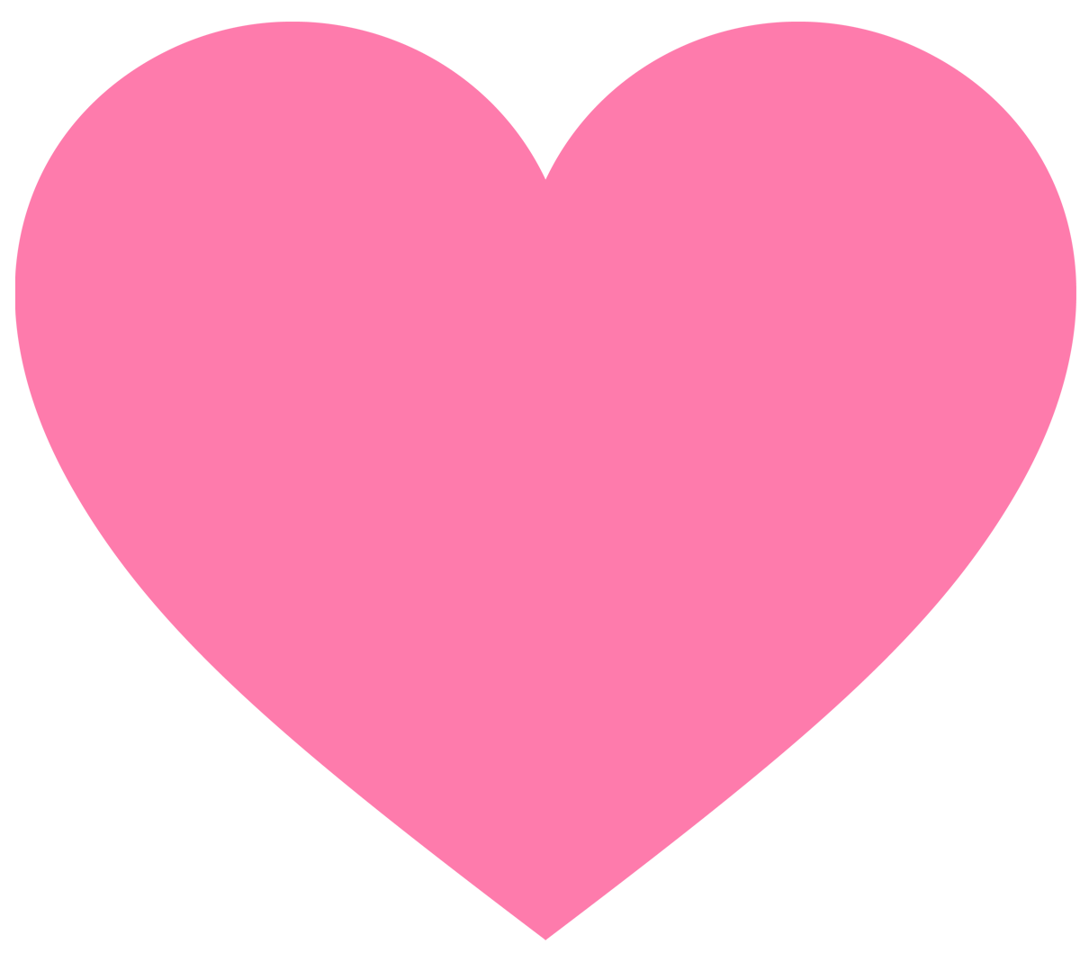 pink cartoon heart