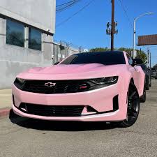 pink phord branded car