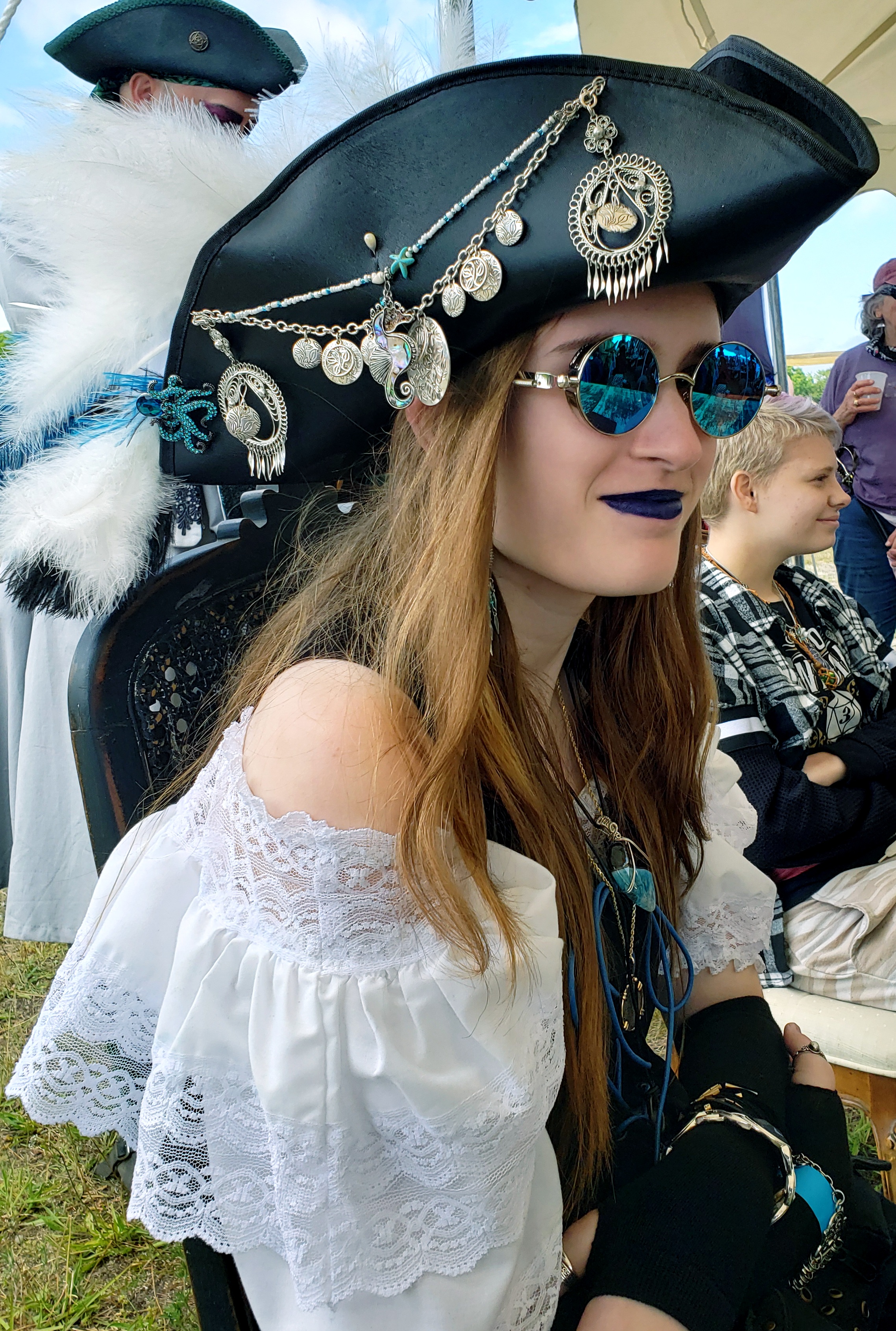 Pirate with sunglasses