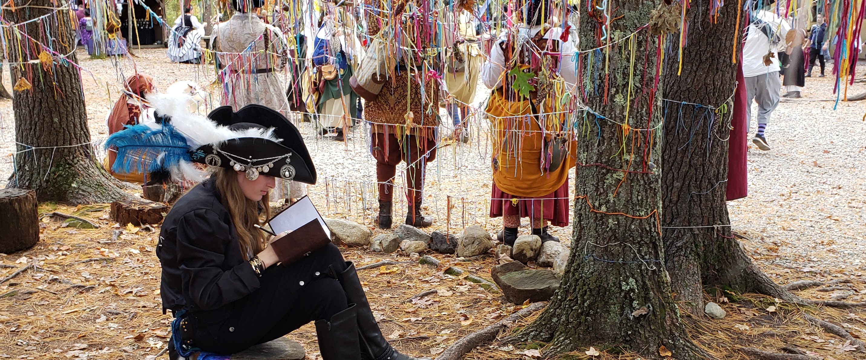 Pirate under a fairy tree