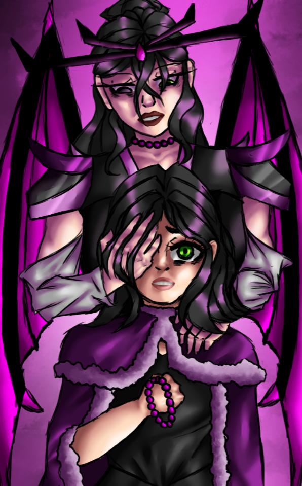 Wolferra and her younger self