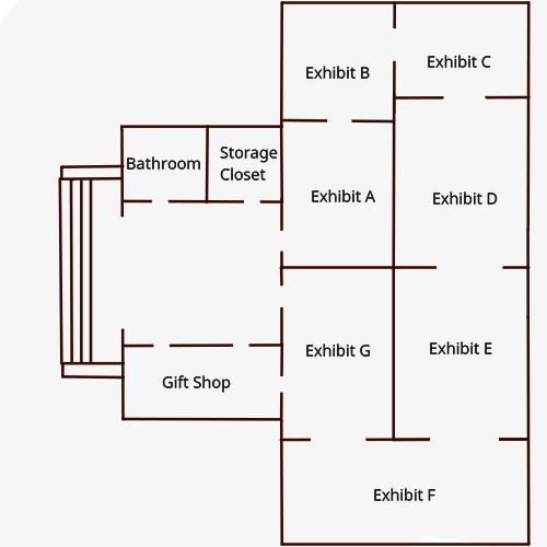 floor plan of Museum