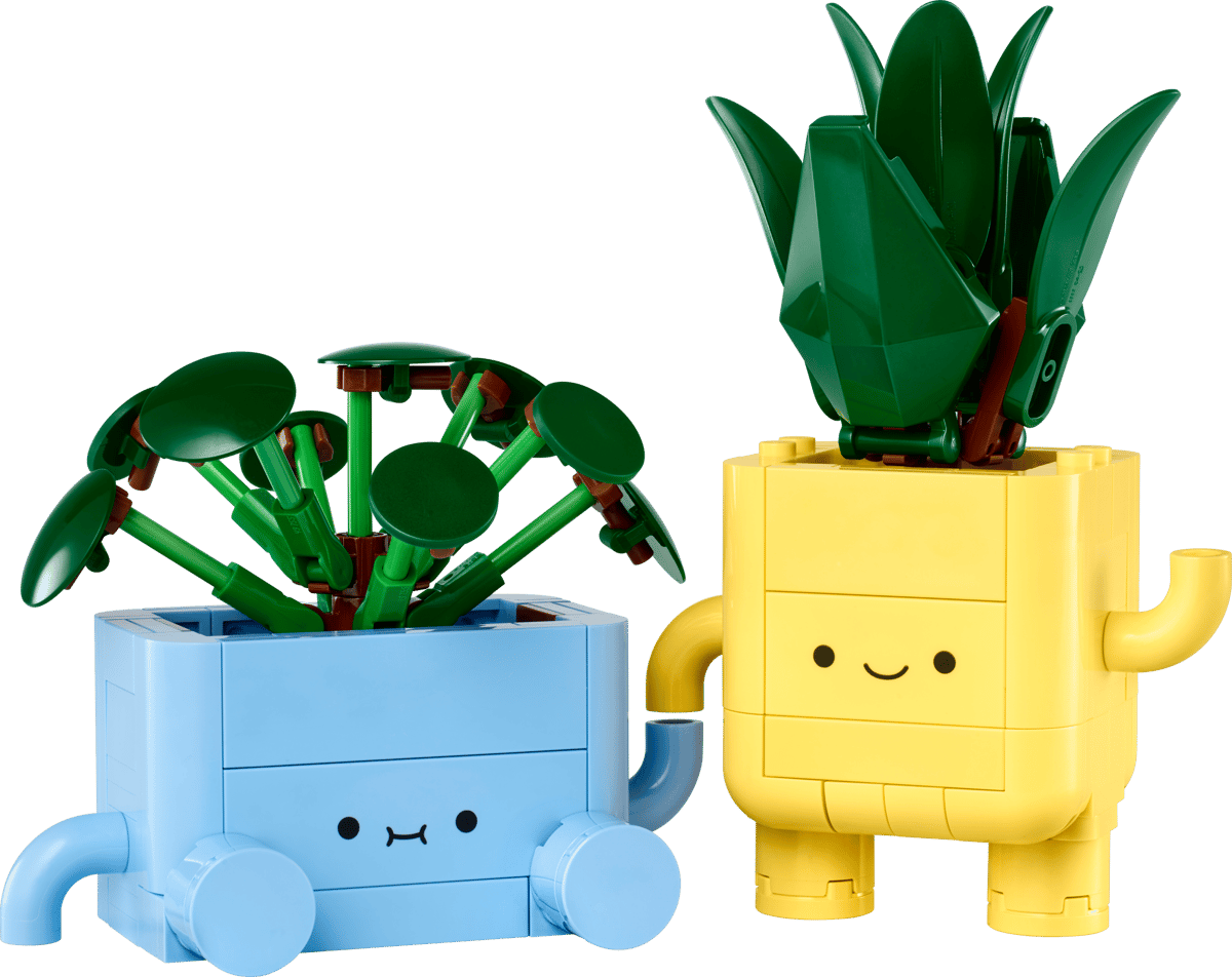 Happy Plants Lego Set