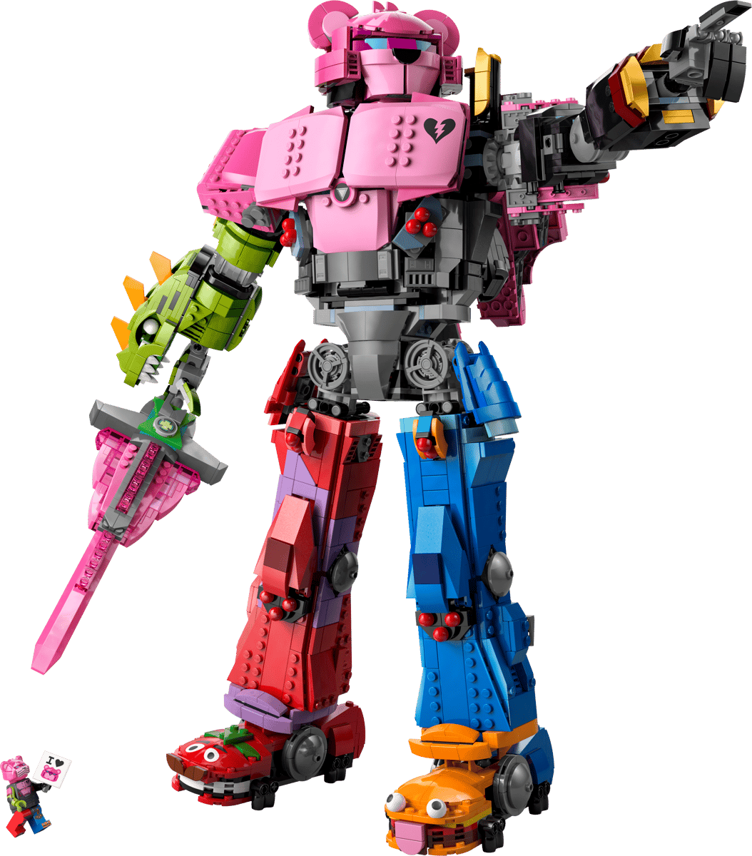 Mecha Team Leader Lego Set