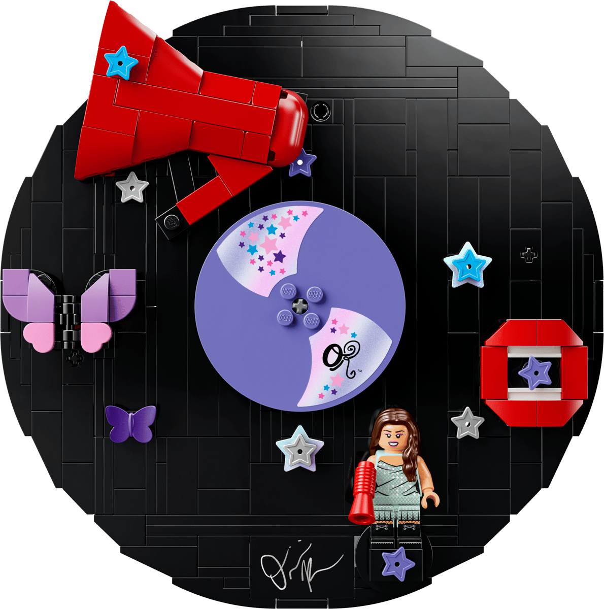 Olivia Rodrigo's Vinyl Lego Set
