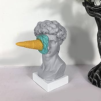 greek ice cream statue