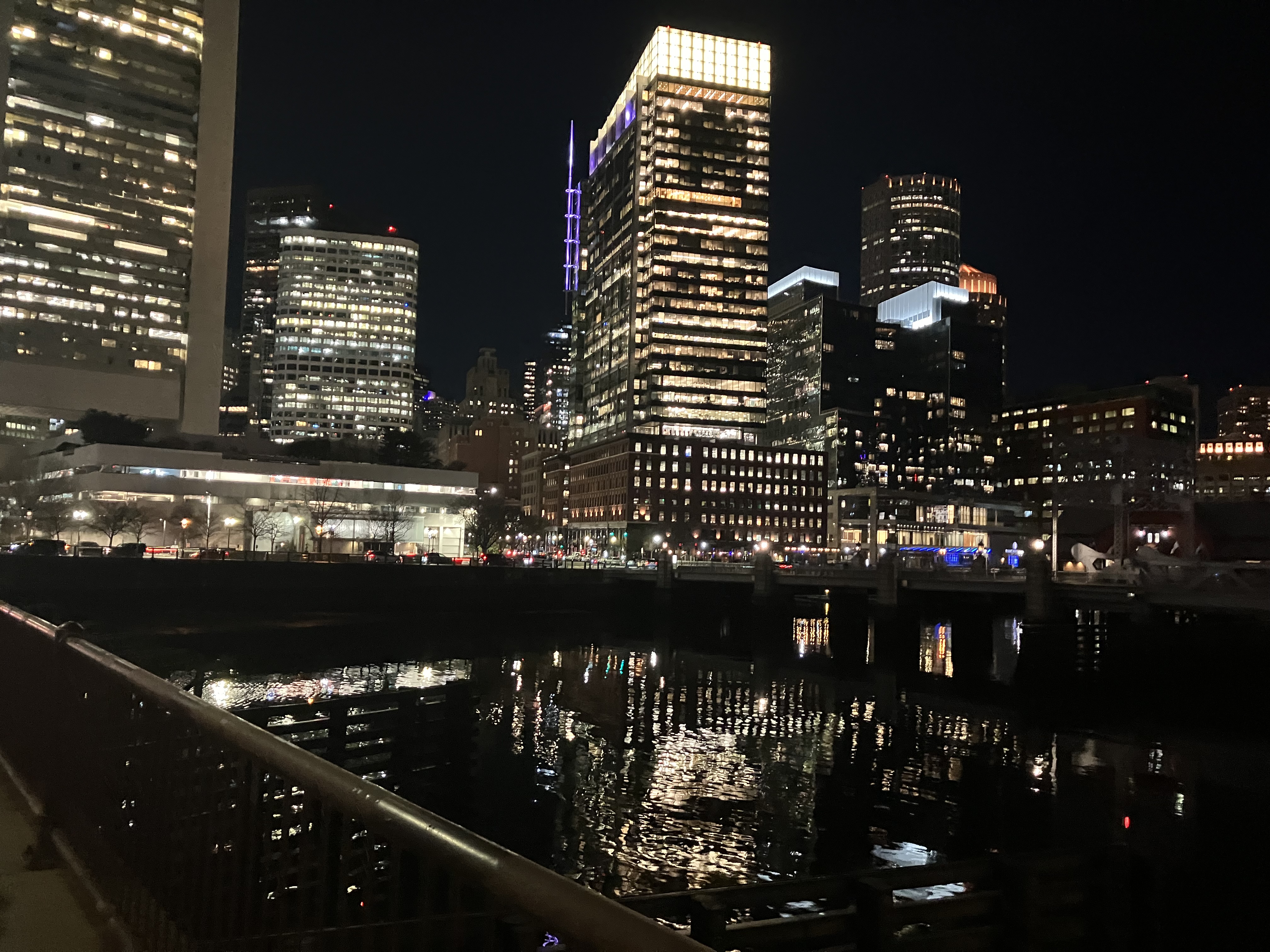 Boston At Night