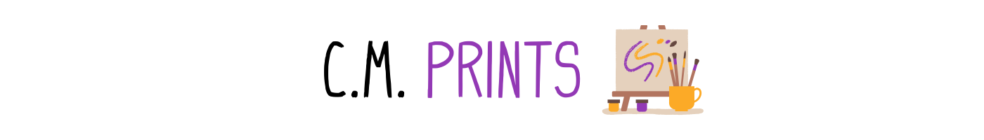 C.M. Prints Banner