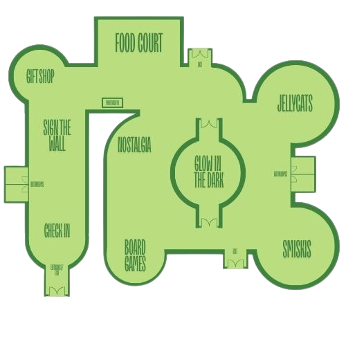 floor plan of museum