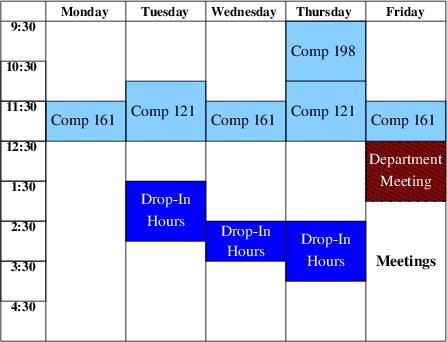 Fall schedule, 2026