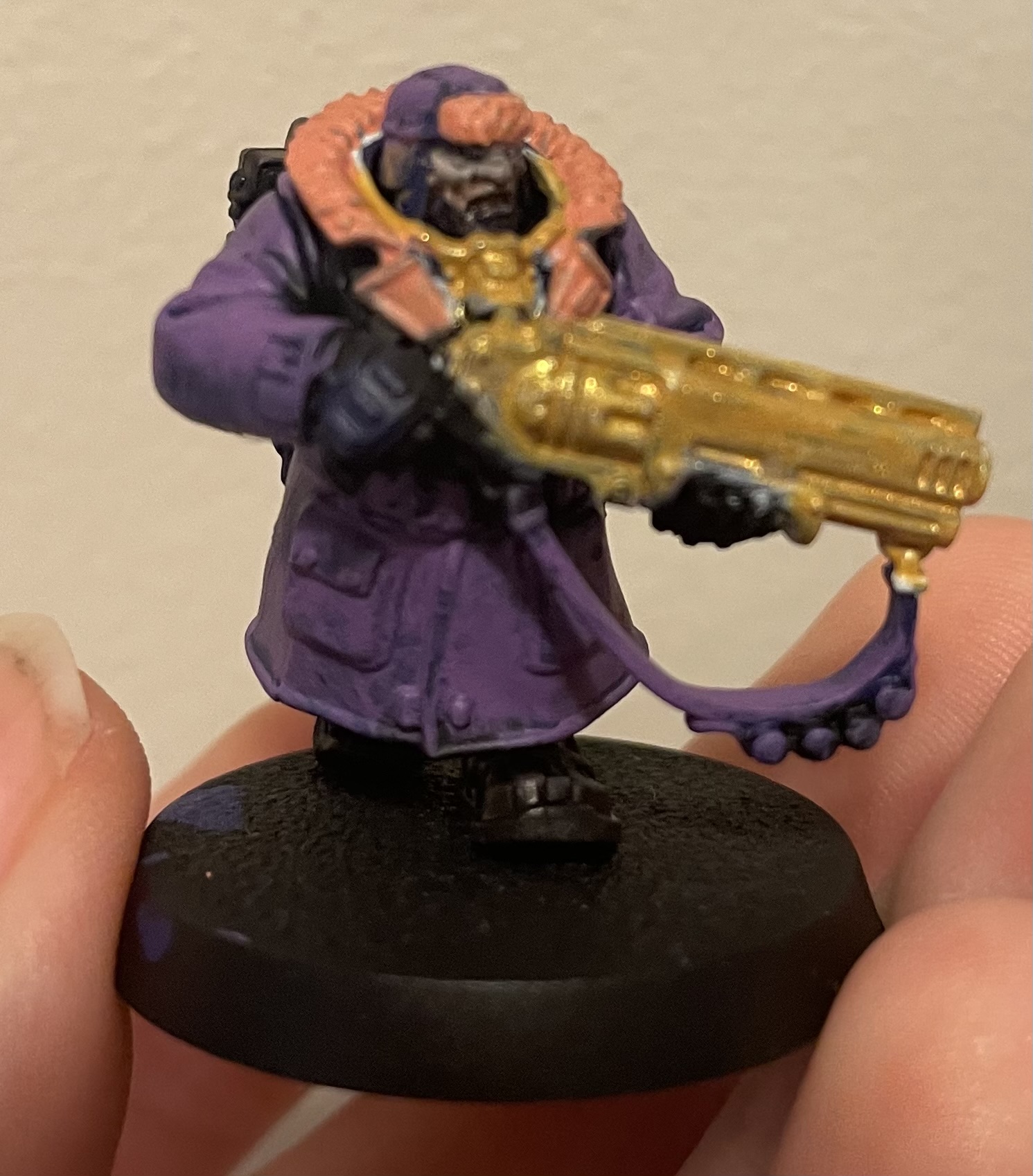 Model of Warrior with Shotgun