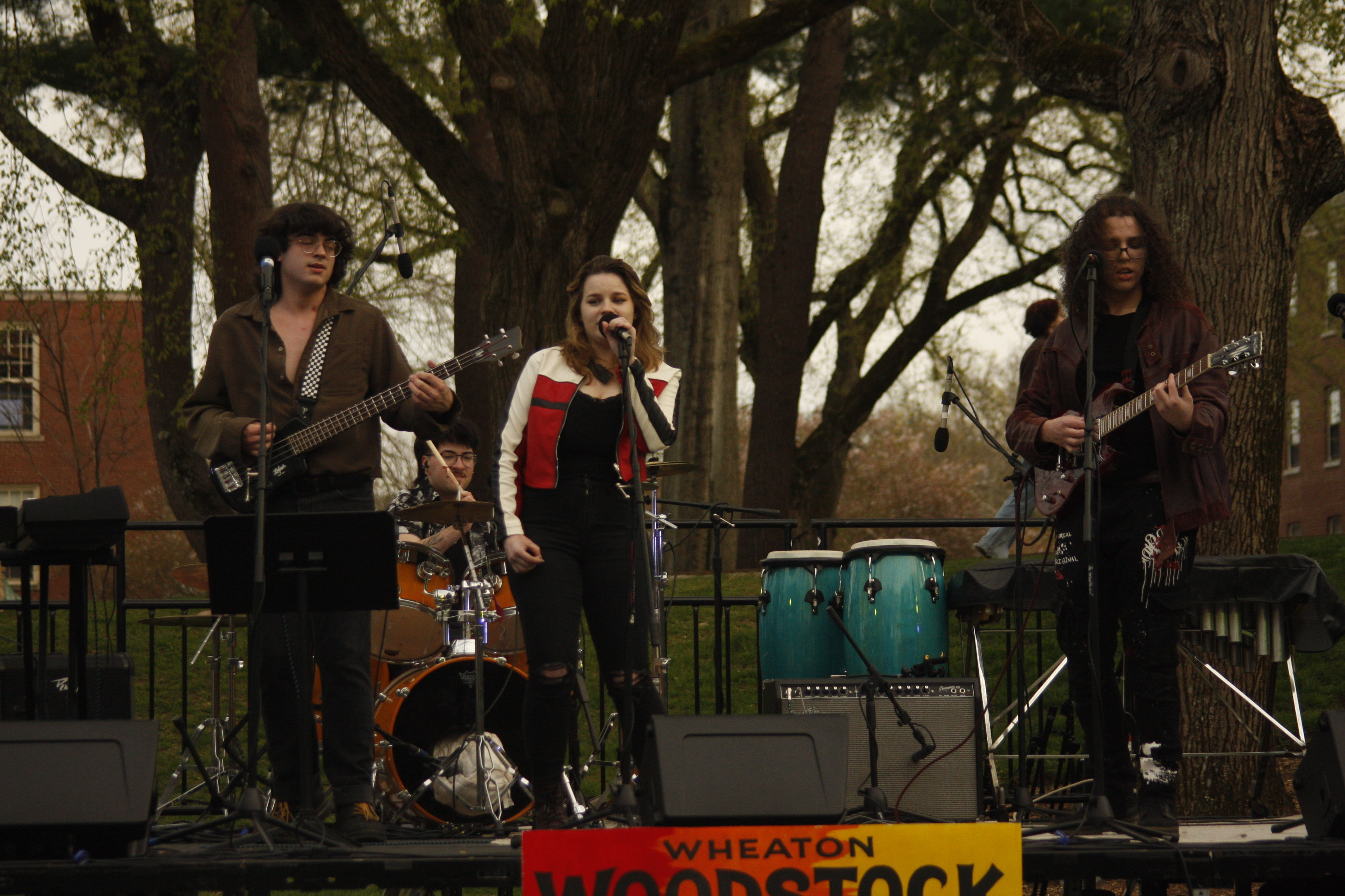 Me and my band playing at Wheaton Woodstock.