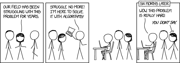 Algorithms cartoon