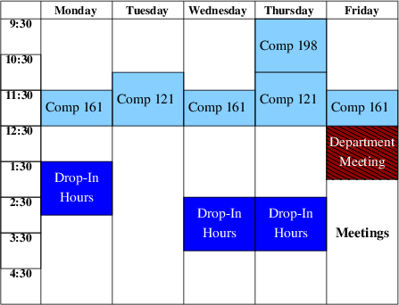 Fall schedule, 2026