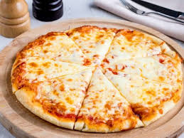 a cheese pizza