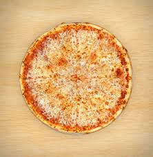 a cheese pizza