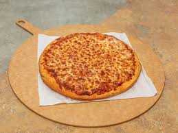 a cheese pizza