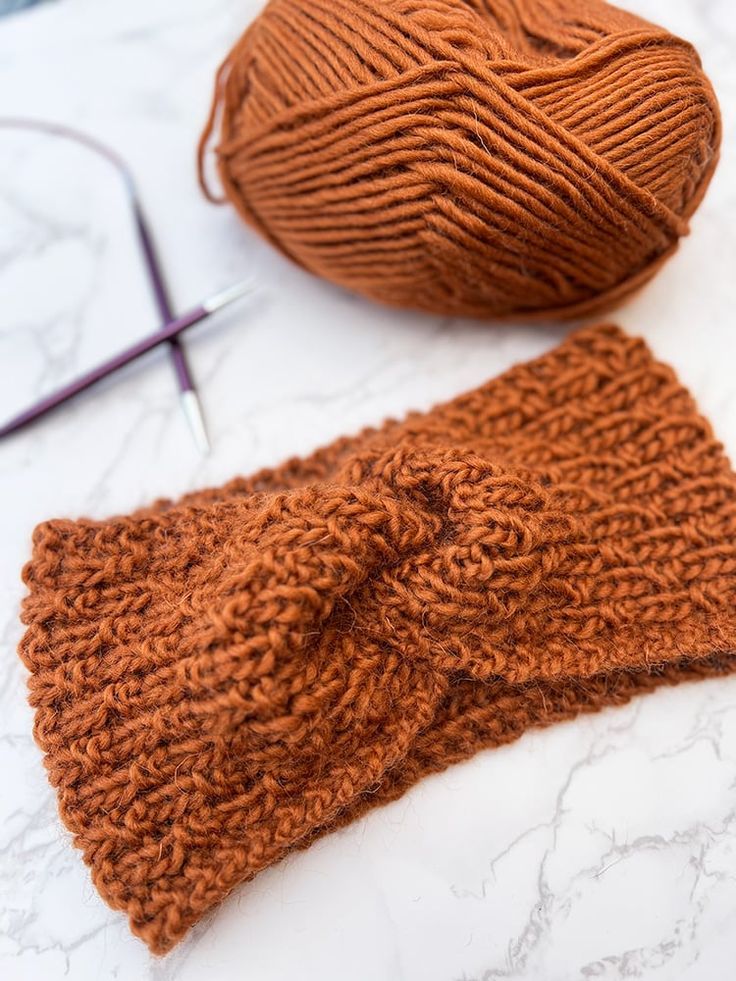 knitted headband
